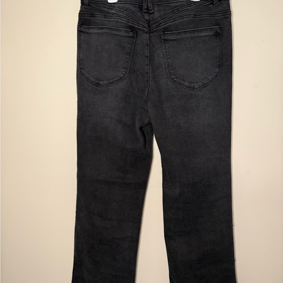 Democracy Black Straight Leg Jeans Classic Style - Picture 5 of 6